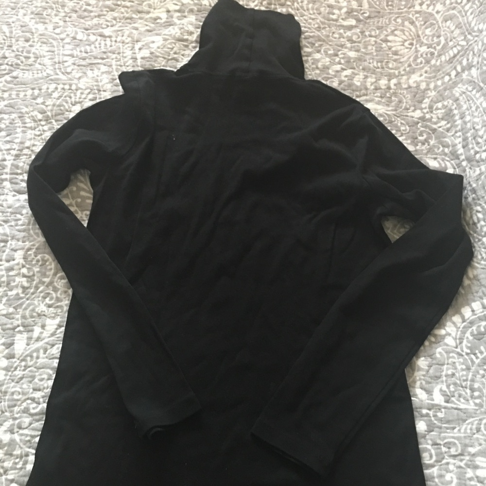 Black turtle neck